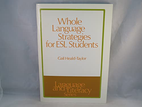 Beispielbild fr Whole Language Strategies for Esl Students zum Verkauf von HPB-Red