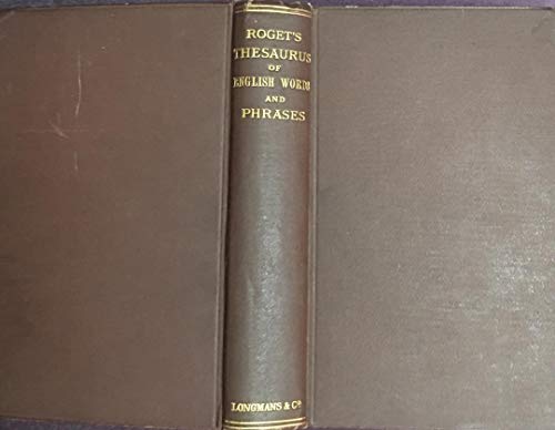 9780774701372: Roget's Thesaurus of English Words and Phrases