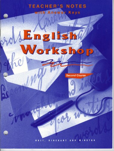 9780774712286: English Workshop 2nd Course