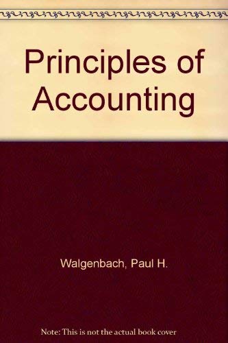 9780774730969: Principles of Accounting