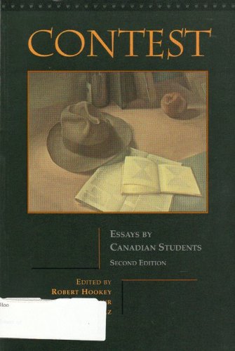 Imagen de archivo de Contest: Essays By Canadian Students a la venta por Bay Used Books