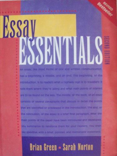 Stock image for Essay Essentials for sale by Wonder Book