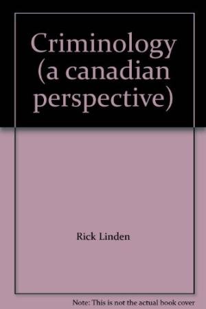 Stock image for Criminology: a Canadian Perspective for sale by HPB-Red