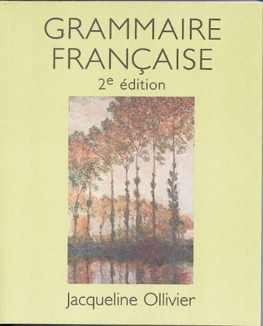 Beispielbild fr Grammaire Francaise zum Verkauf von Books From California