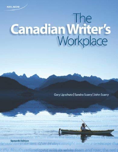 Stock image for Canadian Writer's Workplace for sale by Better World Books: West