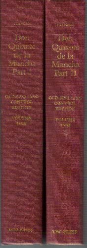 9780774803014: Cervantes, Volume 1: Don Quixote de la Mancha: An Old-Spelling Control Edition Based on the First Editions of Parts 1 & 2