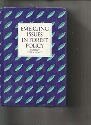 Beispielbild fr Emerging Issues in Forest Policy zum Verkauf von Jay W. Nelson, Bookseller, IOBA