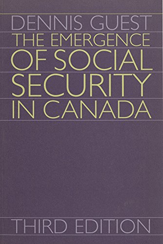 Beispielbild fr The Emergence of Social Security in Canada : Third Edition zum Verkauf von Better World Books