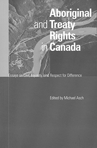 9780774805810: Aboriginal and Treaty Rights in Canada: Essays on Law, Equality and Respect for Difference