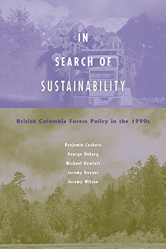 Stock image for In Search of Sustainability British Columbia Forest Policy in the 1990s for sale by Revaluation Books