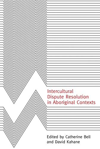 Stock image for Intercultural Dispute Resolution in Aboriginal Contexts for sale by Blackwell's