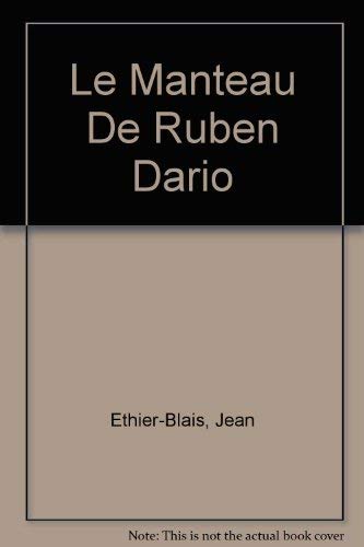 Beispielbild fr Le Manteau De Ruben Dario: Nouvelles zum Verkauf von Montreal Books