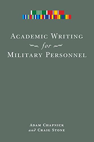 Beispielbild fr Academic Writing for Military Personnel zum Verkauf von Blackwell's