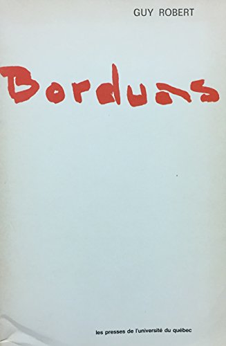 Beispielbild fr Borduas zum Verkauf von Arundel Books