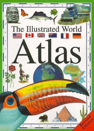 Imagen de archivo de The Illustrated World Atlas a la venta por Idaho Youth Ranch Books