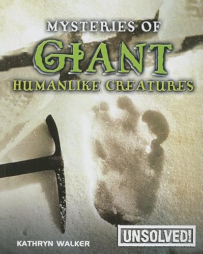 Beispielbild fr Mysteries of Giant Humanlike Creatures (Unsolved!) zum Verkauf von HPB-Ruby