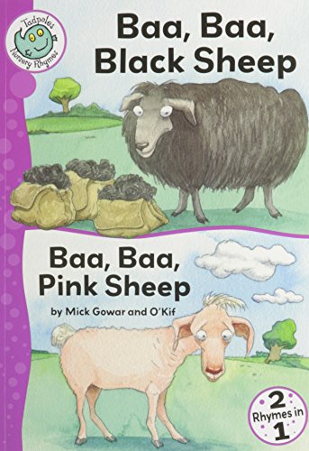 Stock image for Baa, Baa, Black Sheep and Baa, Baa, Pink Sheep (Tadpoles Nursery Rhymes) for sale by More Than Words