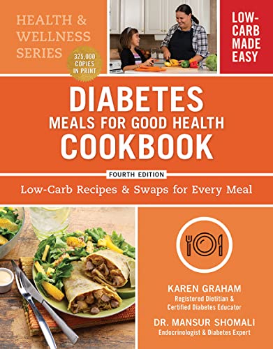 Imagen de archivo de Diabetes Meals for Good Health Cookbook: Low-Carb Recipes and Swaps for Every Meal (Paperback) a la venta por Grand Eagle Retail