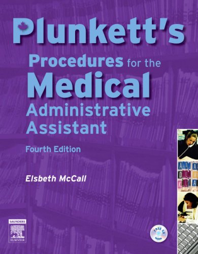 Stock image for Plunkett's Procedures for the Medical Administrative Assistant for sale by Better World Books
