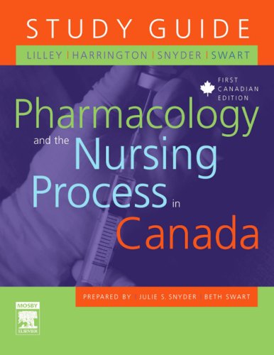 Stock image for Study Guide for Pharmacology and the Nursing Process in Canada for sale by Starx Products