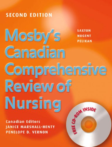 9780779699858: Mosby's Canadian Comprehensive Review of Nursing Text & Supplement Package