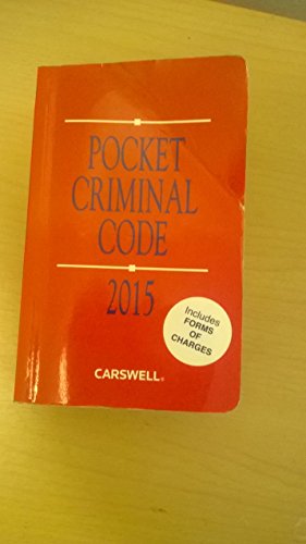 Stock image for Pocket Criminal Code 2015 for sale by ThriftBooks-Dallas