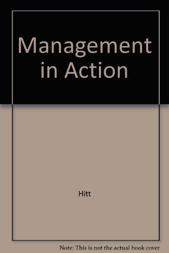 Stock image for Management in Action: Guidelines for New Managers for sale by ThriftBooks-Dallas