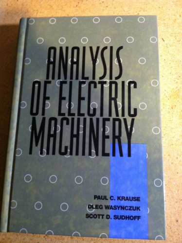 9780780311015: Analysis of Electric Machinery