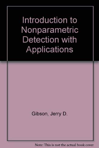 9780780311619: Introduction to Nonparametric Detection With Applications
