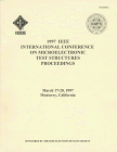 1997 IEEE International Conference on Microelectronics Test Structures Proceedings: March 17-20, 199Y, Monterey, California (9780780332430) by Institute Of Electrical And Electronics Engineers