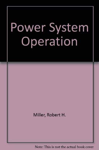 9780780334618: Power System Operation