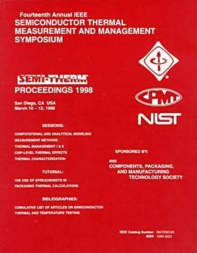 Beispielbild fr 1998 IEEE 14th Annual Semiconductor Thermal Measurement and Management Symposium zum Verkauf von Zubal-Books, Since 1961