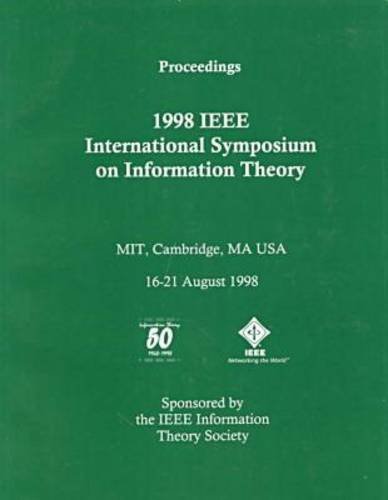 Stock image for 1998 IEEE International Symposium on Information Theory for sale by Solr Books