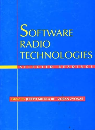 Stock image for Software Radio Technologies for sale by Majestic Books