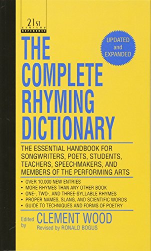 9780780765573: The Complete Rhyming Dictionary