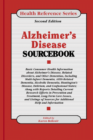 Stock image for Alzheimer's Disease Sourcebook : Basic Information about Alzheimer's Disease, Related Disorders and Other Dementias for sale by Better World Books: West