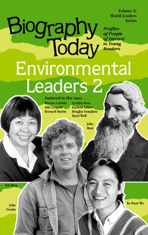 9780780804180: Biography Today : Profiles of People of Interest to Young Readers (World Leaders Series, Vol 3: Environmental Leaders #2)