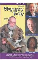 Beispielbild fr Biography Today : Profiles of People of Interest to Young Readers zum Verkauf von Better World Books