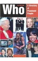 9780780807037: Who: A Directory of Prominent People