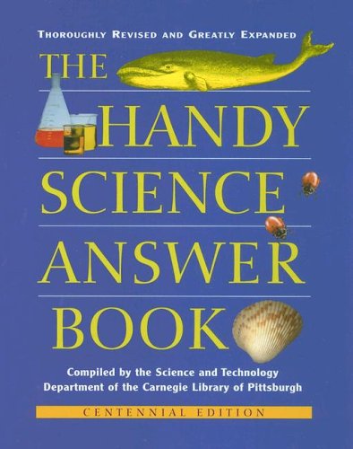 Beispielbild fr Handy Science Answer Book zum Verkauf von Better World Books