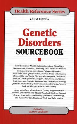 Stock image for Genetic Disorders Sourcebook: Basic Consumer Health Information About Hereditary Diseases And Disorders (Health Reference Series) for sale by HPB-Red