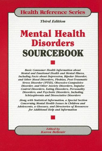 Stock image for Mental Health Disorders Sourcebook (Health Reference Series) for sale by Buyback Express