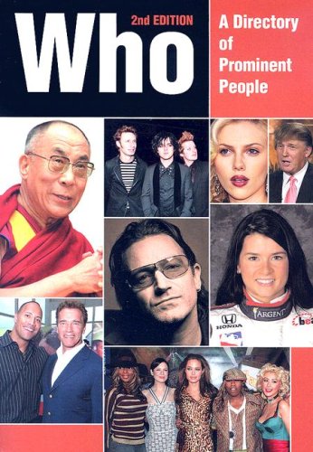 9780780808096: Who: A Directory of Prominent People