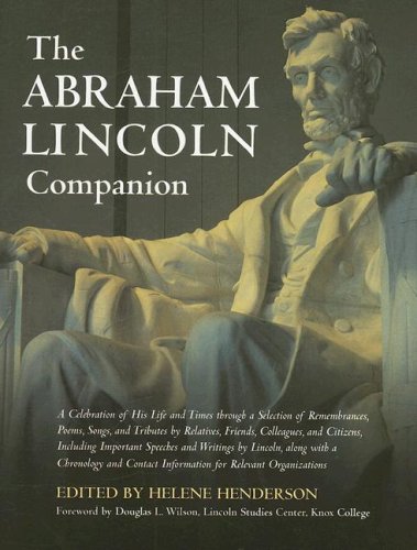 Beispielbild fr The Abraham Lincoln Companion zum Verkauf von Better World Books