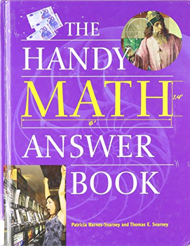 9780780809628: The Handy Math Answer Book