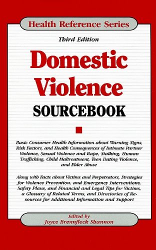 Imagen de archivo de Domestic Violence Sourcebook a la venta por Better World Books