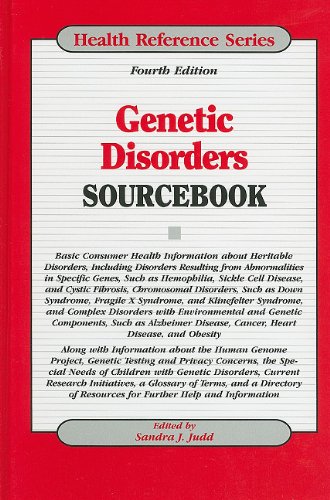 Stock image for Genetic Disorders Sourcebook for sale by Better World Books