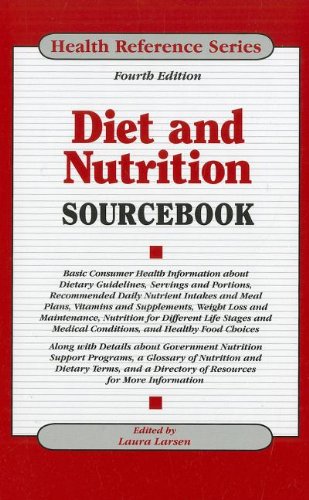 Imagen de archivo de Diet and Nutrition Sourcebook a la venta por Better World Books