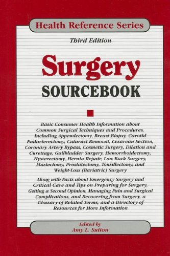 Stock image for Surgery Sourcebook for sale by Better World Books