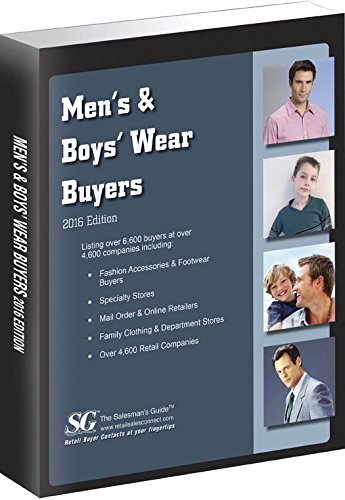 9780780814363: Men's & Boys' Wear Buyers 2016 (Men's and Boy's Wear Buyers)